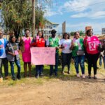 breast cancer awareness sensitization in the streets of Bamenda