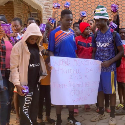 World Menstrual Hygiene, 2025 at Blessed School Complex Bamenda